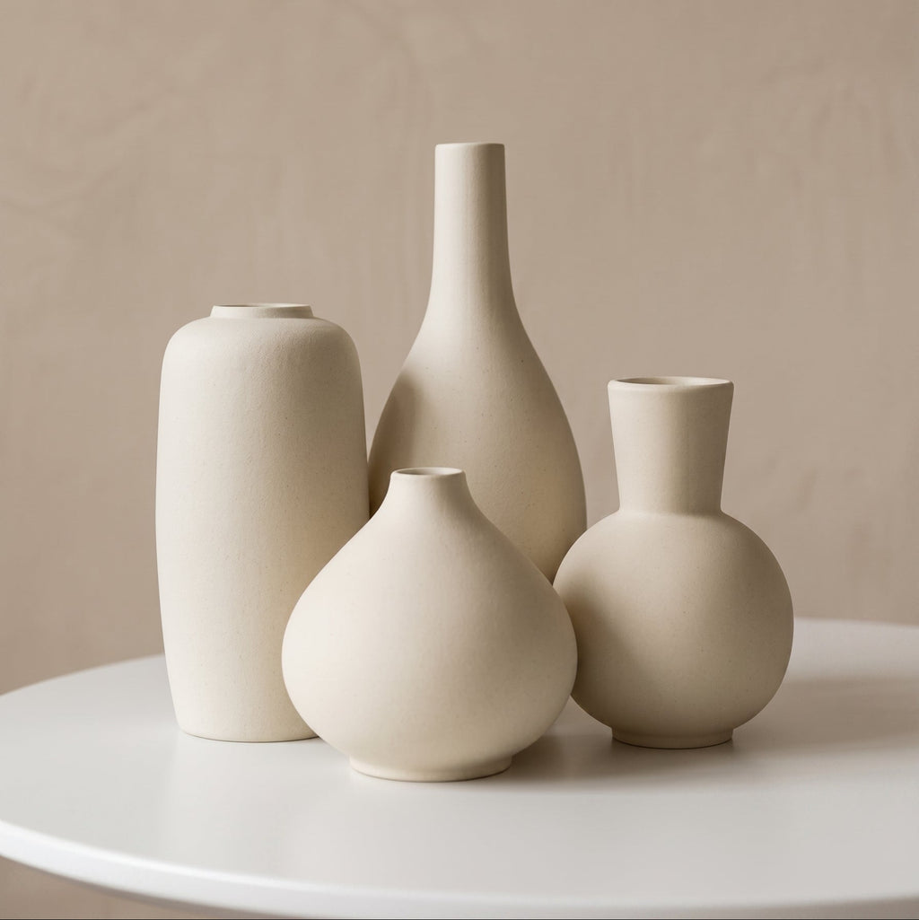 Set de Jarrones Blanco