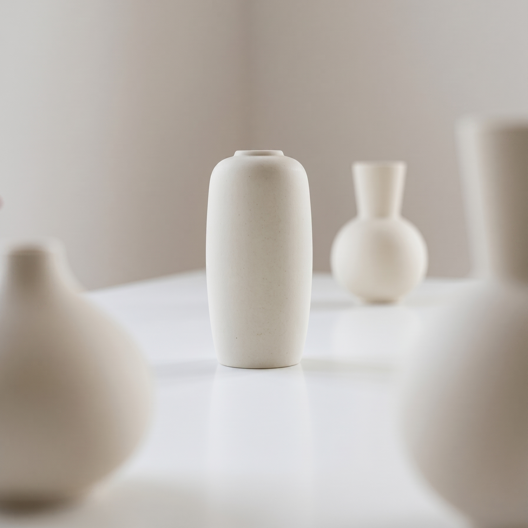 Set de Jarrones Blanco